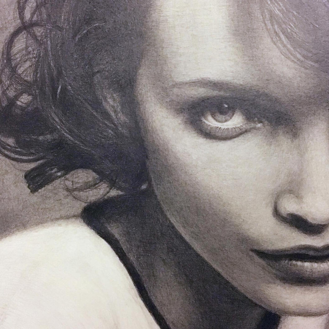 Woman face closeup Woman face closeup